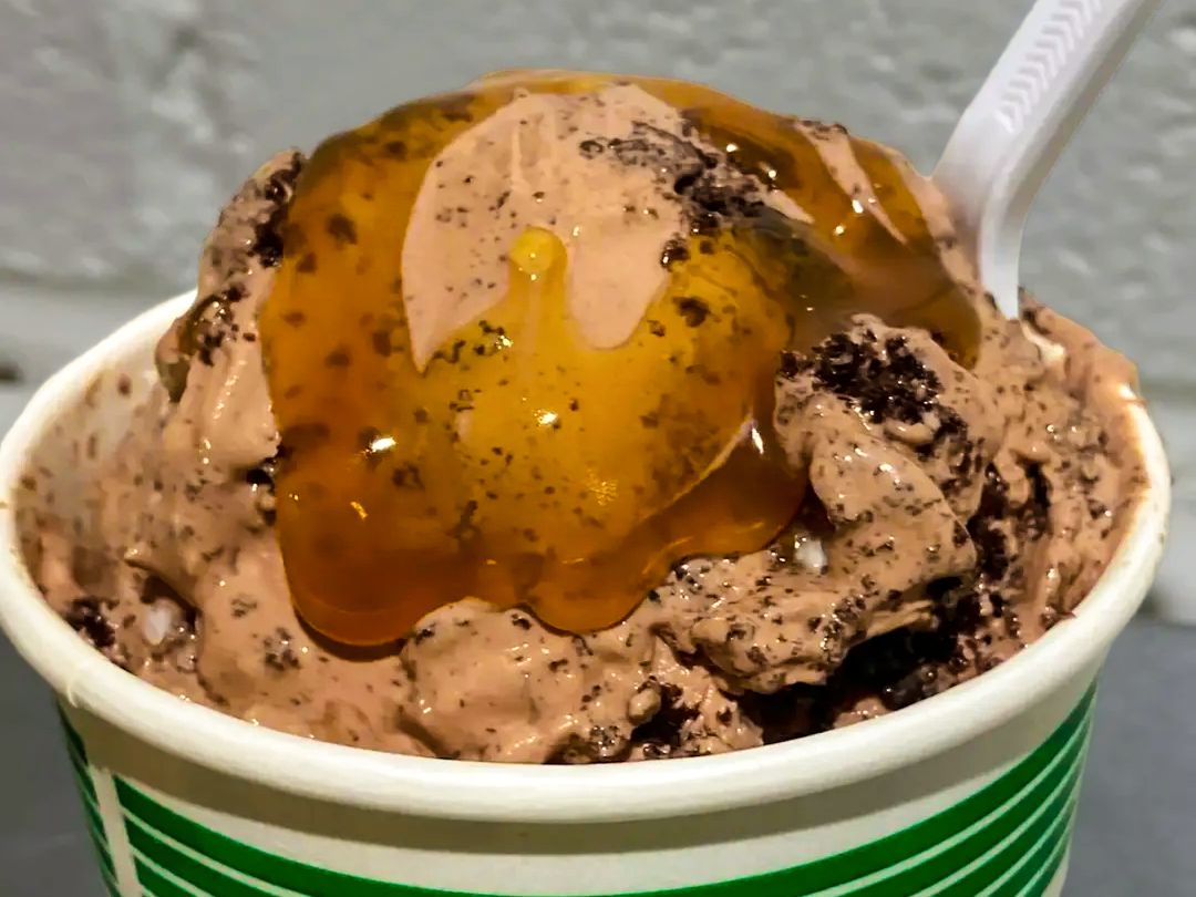 German Chocolate Cake Frozen Custard